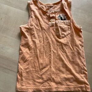 Kids Orange Tank Top